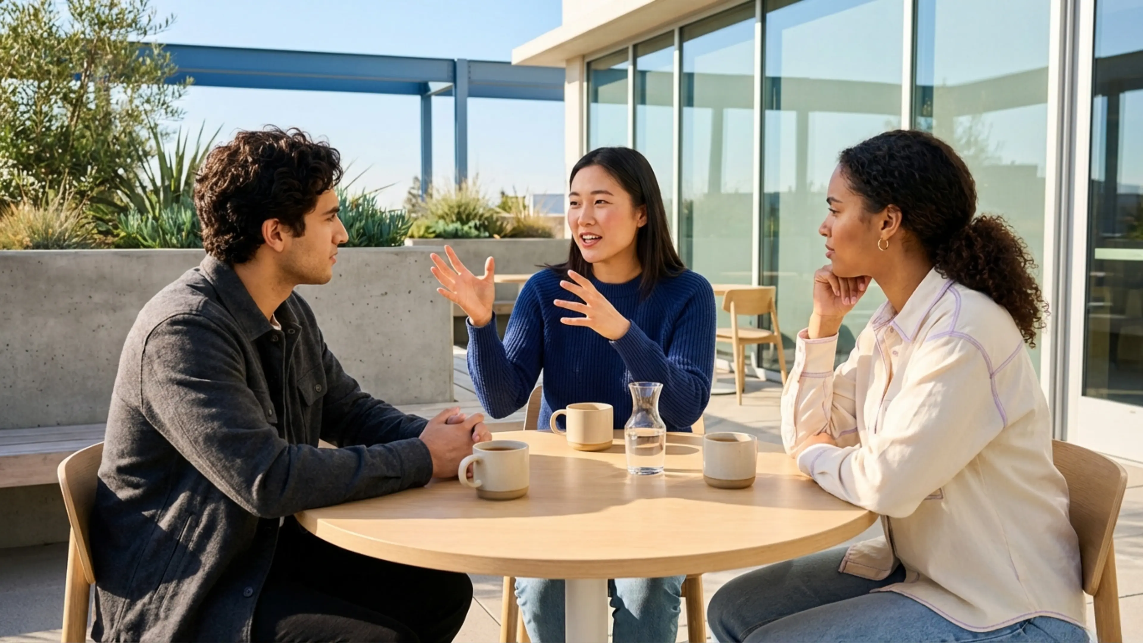 Structured sessions and off-the-record founder conversations